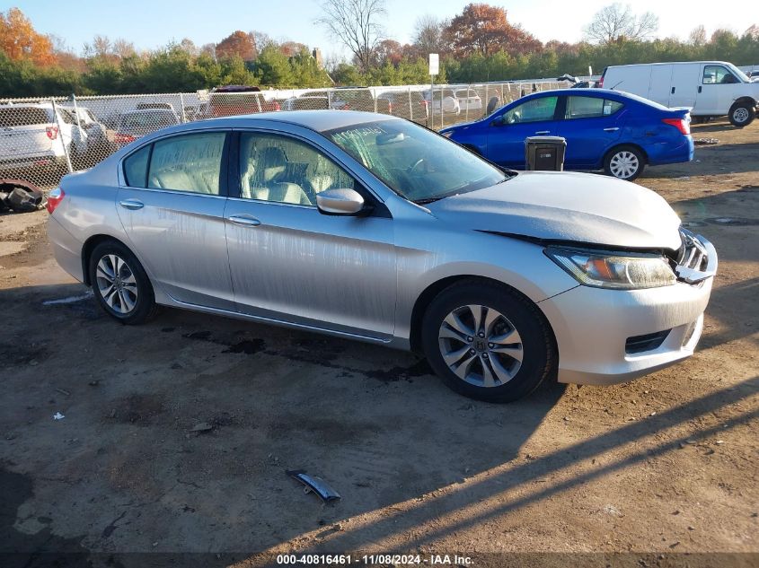 2014 Honda Accord Lx VIN: 1HGCR2F35EA295552 Lot: 40816461