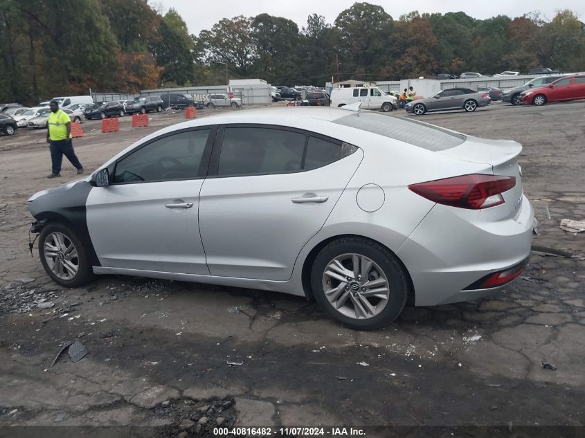 2019 Hyundai Elantra Sel VIN: KMHD84LF1KU744425 Lot: 40816482