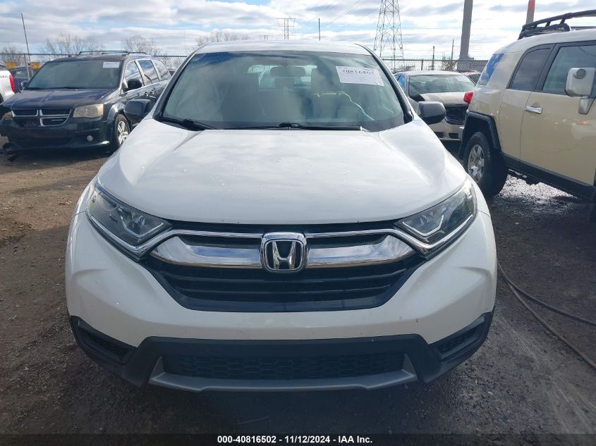 2018 Honda Cr-V Lx VIN: 2HKRW6H31JH200493 Lot: 40816502