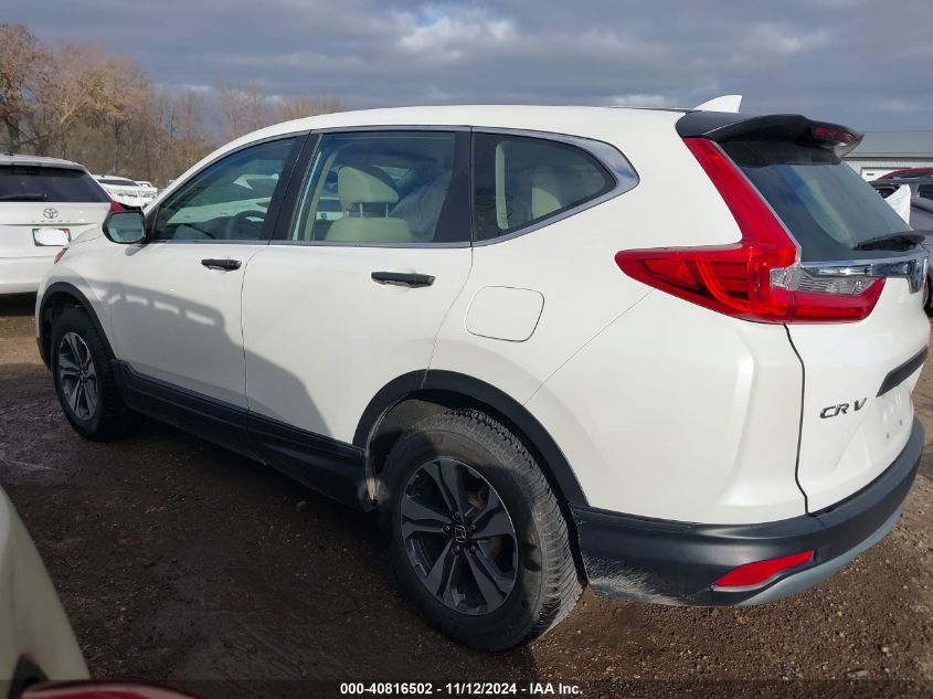 2018 Honda Cr-V Lx VIN: 2HKRW6H31JH200493 Lot: 40816502