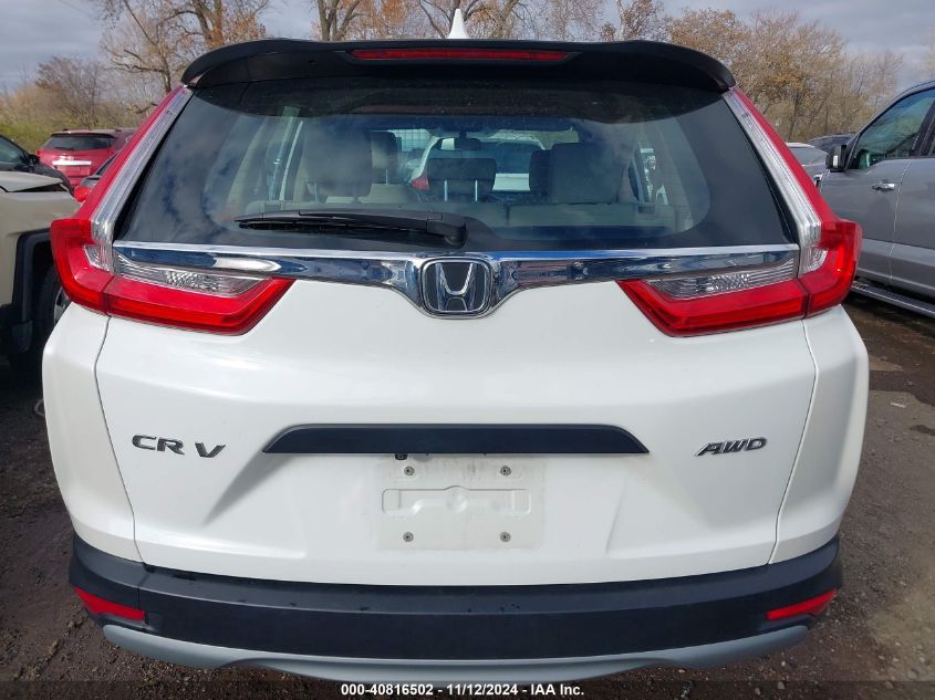 2018 Honda Cr-V Lx VIN: 2HKRW6H31JH200493 Lot: 40816502