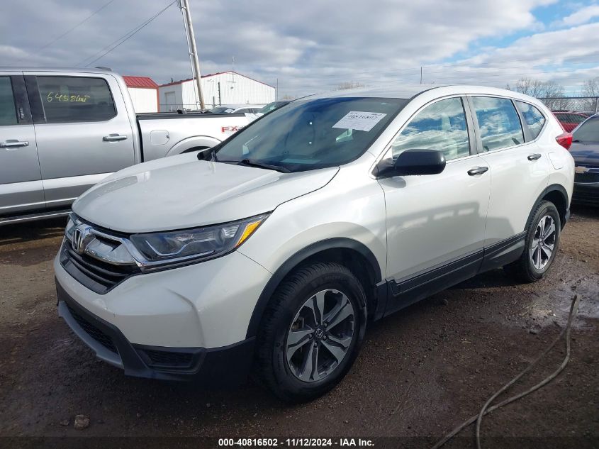 2018 Honda Cr-V Lx VIN: 2HKRW6H31JH200493 Lot: 40816502