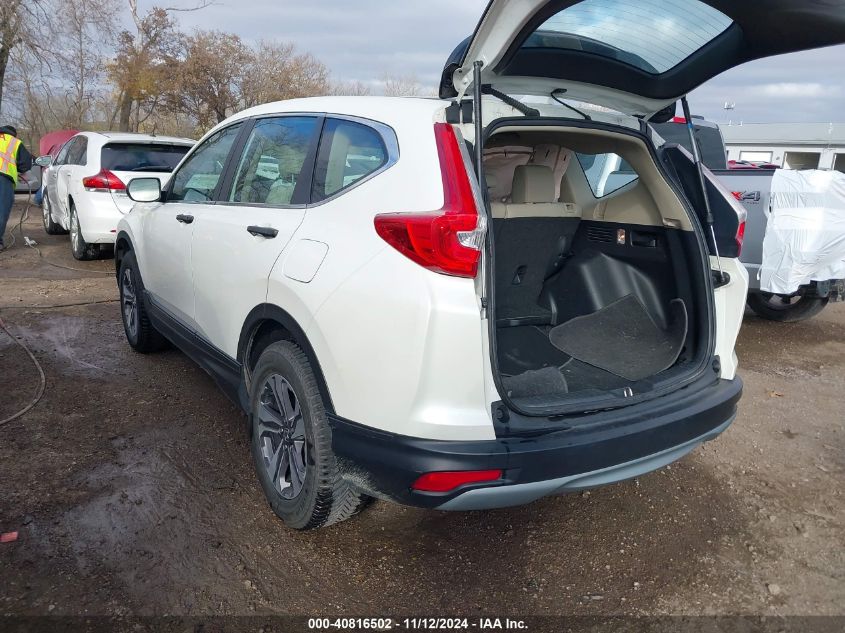 2018 Honda Cr-V Lx VIN: 2HKRW6H31JH200493 Lot: 40816502