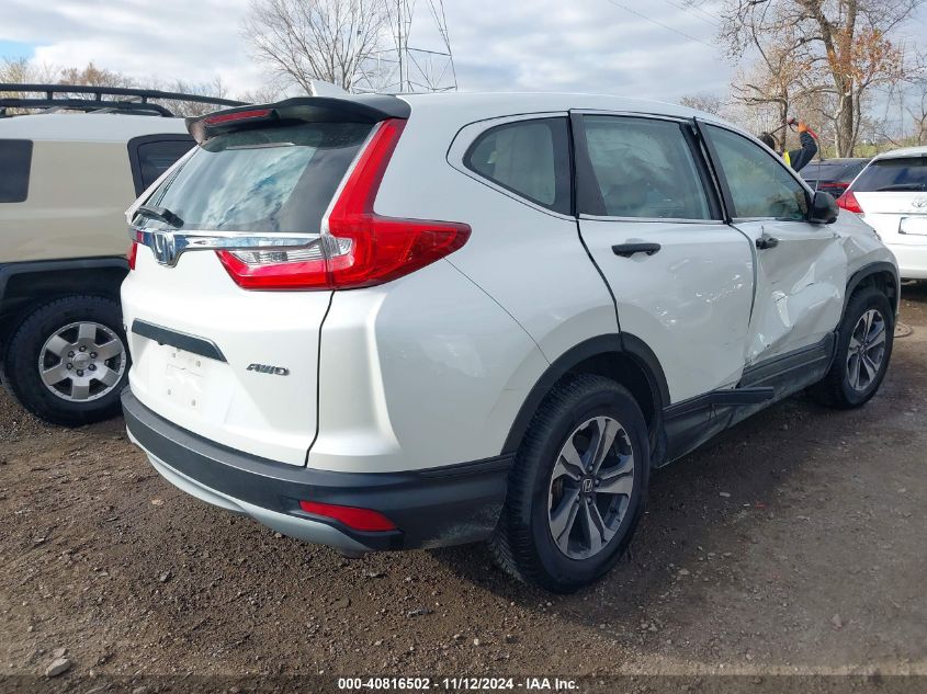 2018 Honda Cr-V Lx VIN: 2HKRW6H31JH200493 Lot: 40816502