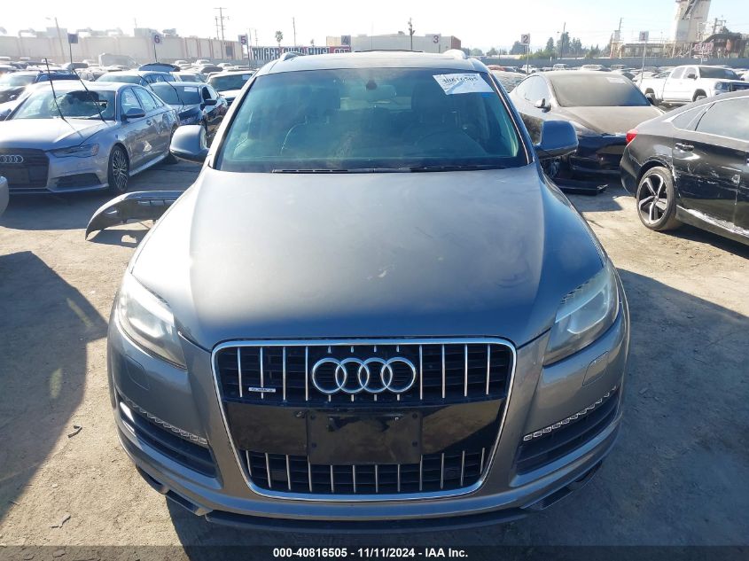 2015 Audi Q7 3.0T Premium VIN: WA1CGAFE8FD022857 Lot: 40816505