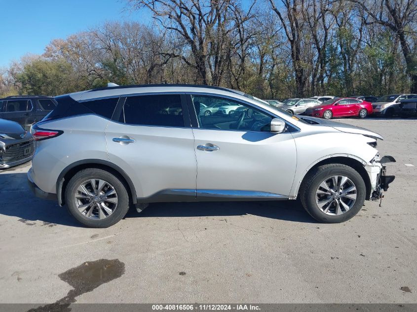 2016 Nissan Murano Sv VIN: 5N1AZ2MGXGN157279 Lot: 40816506