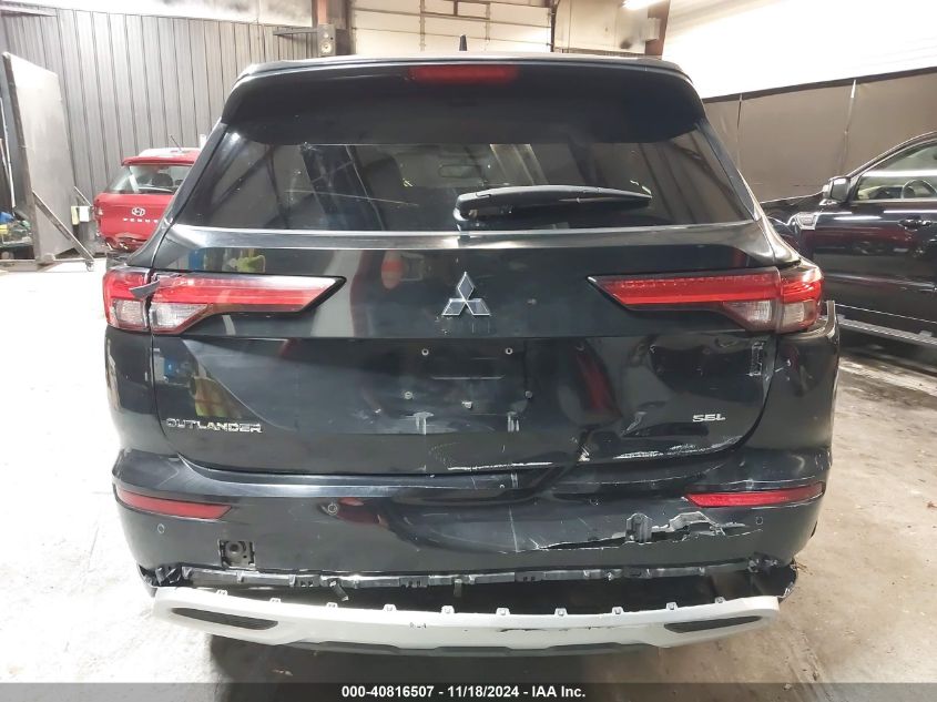 2023 Mitsubishi Outlander Sel 2.5 2Wd/Sel Black Edition 2Wd VIN: JA4J3VA87PZ024891 Lot: 40816507