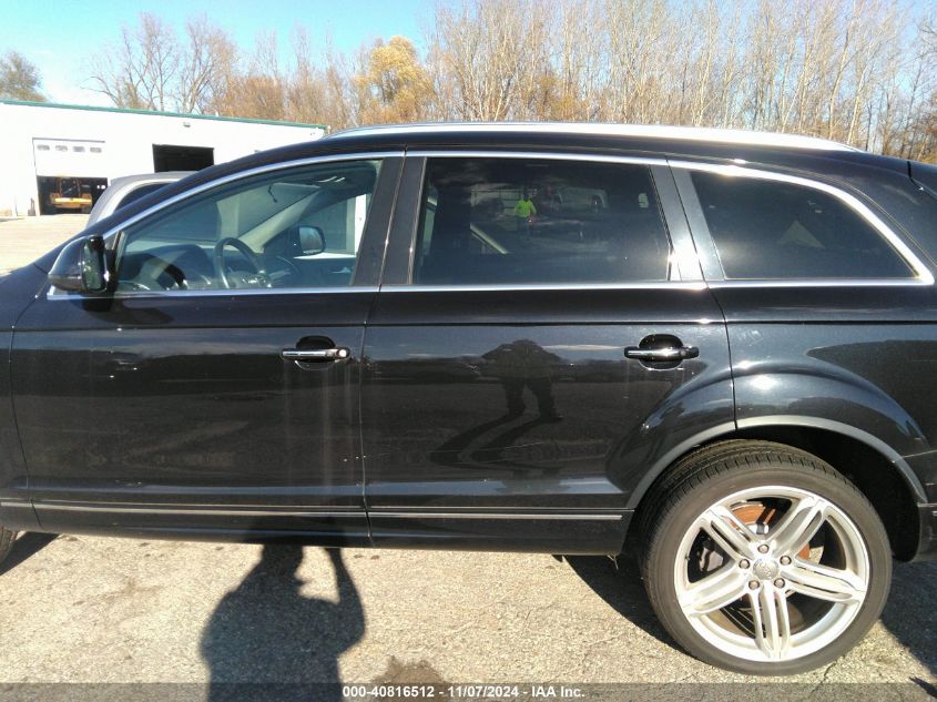 2015 Audi Q7 3.0 Tdi Premium VIN: WA1LMAFEXFD028975 Lot: 40816512