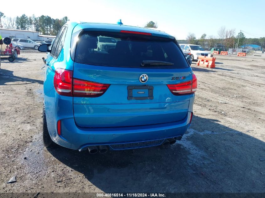 2017 BMW X5 M VIN: 5YMKT6C38H0U39135 Lot: 40816514