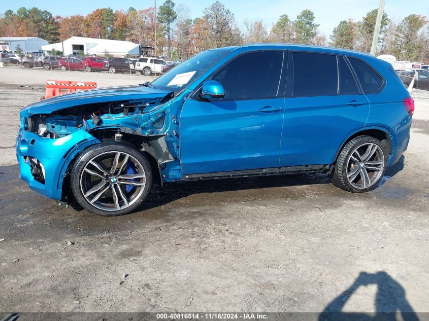 2017 BMW X5 M VIN: 5YMKT6C38H0U39135 Lot: 40816514