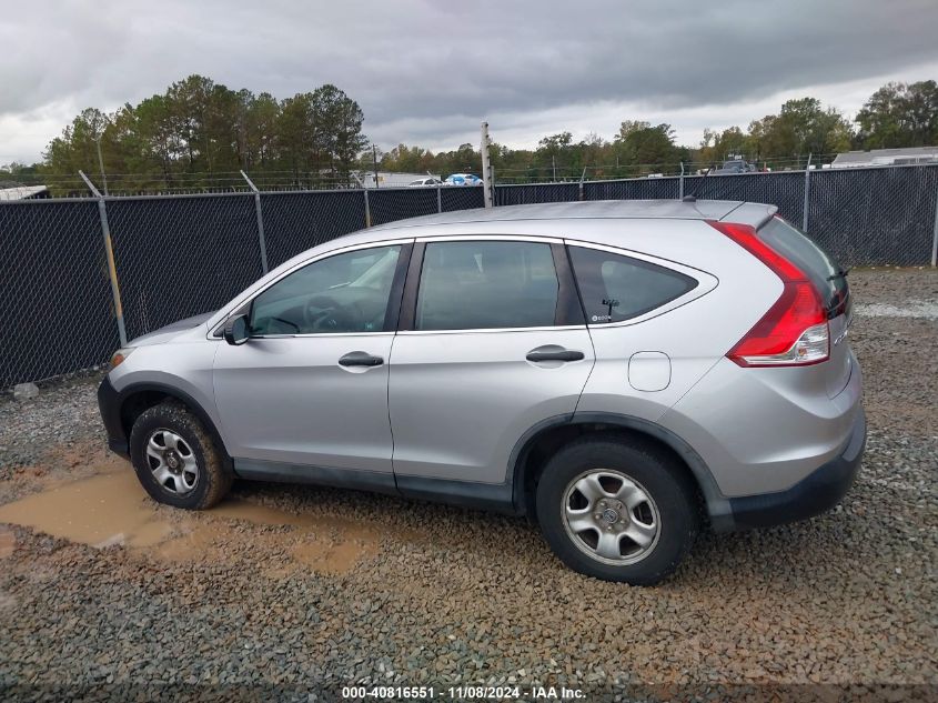 2012 Honda Cr-V Lx VIN: 5J6RM4H31CL027836 Lot: 40816551