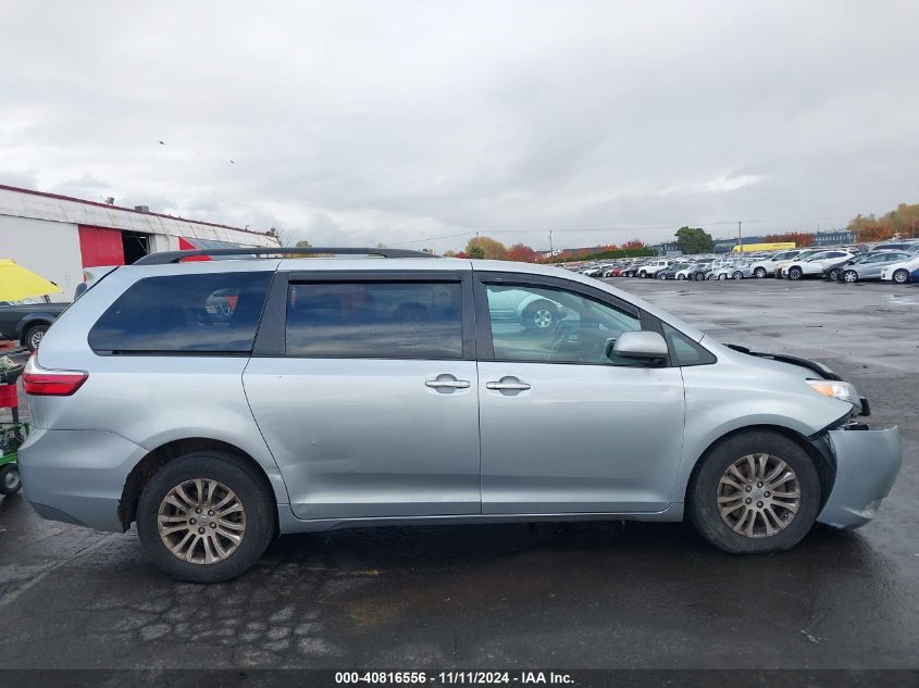 2015 Toyota Sienna Xle 8 Passenger VIN: 5TDYK3DC8FS654155 Lot: 40816556