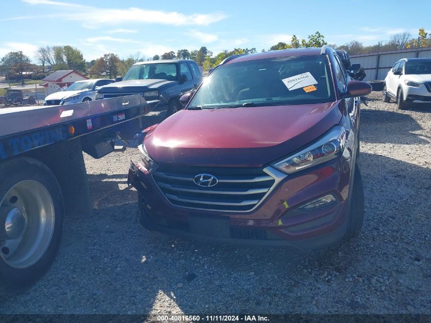 2017 Hyundai Tucson Se VIN: KM8J33A43HU437215 Lot: 40816560