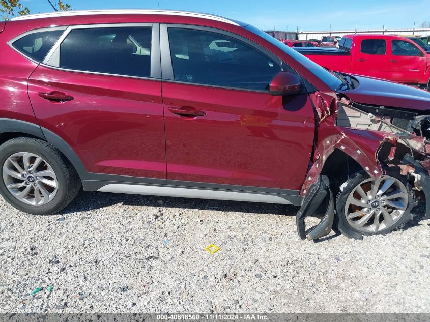 2017 Hyundai Tucson Se VIN: KM8J33A43HU437215 Lot: 40816560