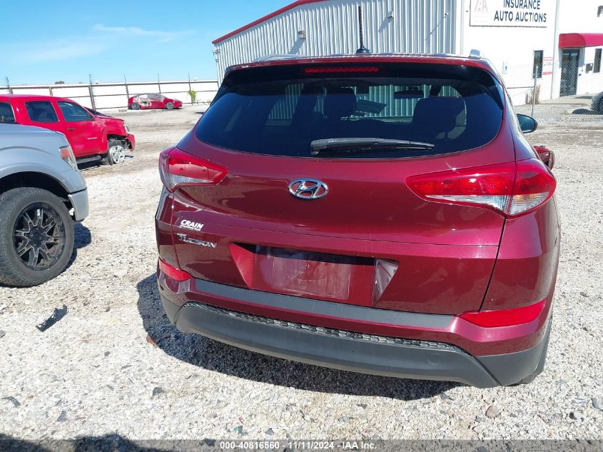 2017 Hyundai Tucson Se VIN: KM8J33A43HU437215 Lot: 40816560