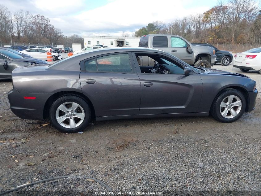 2013 Dodge Charger Se VIN: 2C3CDXBG8DH542263 Lot: 40816564