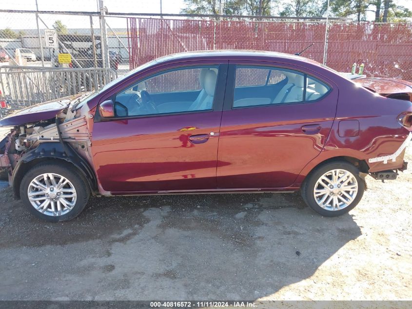 2021 Mitsubishi Mirage G4 Carbonite Edition/Es/Le VIN: ML32FUFJ0MHF05435 Lot: 40816572