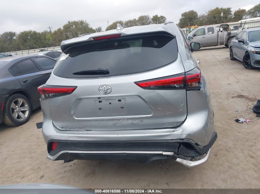 2022 Toyota Highlander Xse VIN: 5TDLZRAH3NS133528 Lot: 40816598