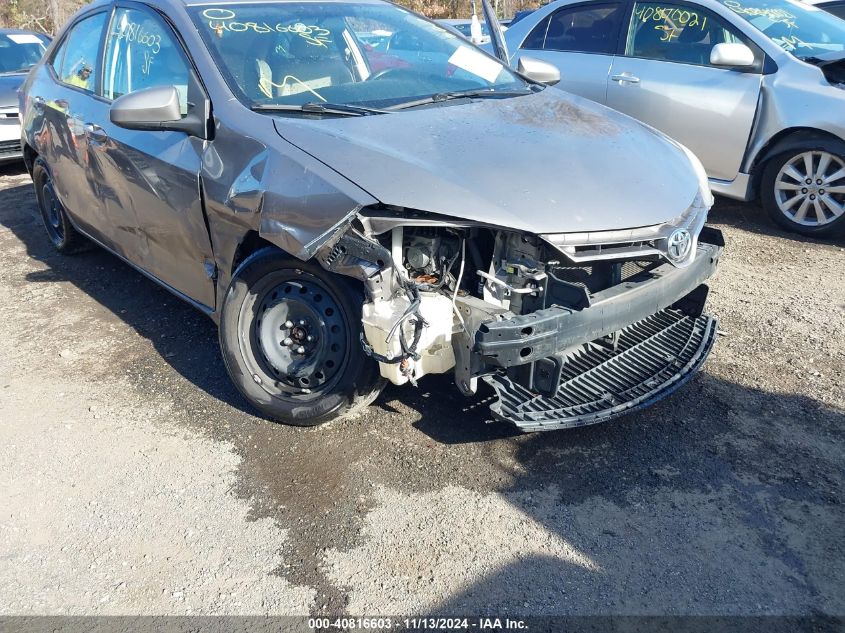 2015 TOYOTA COROLLA LE - 2T1BURHEXFC303741