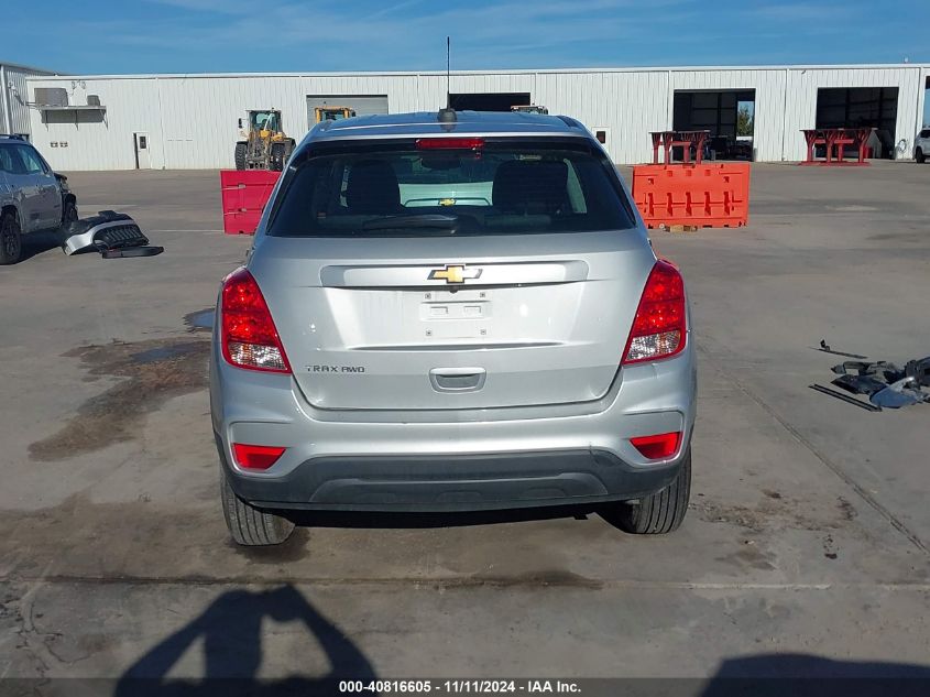 2018 Chevrolet Trax Ls VIN: 3GNCJNSB2JL367449 Lot: 40816605