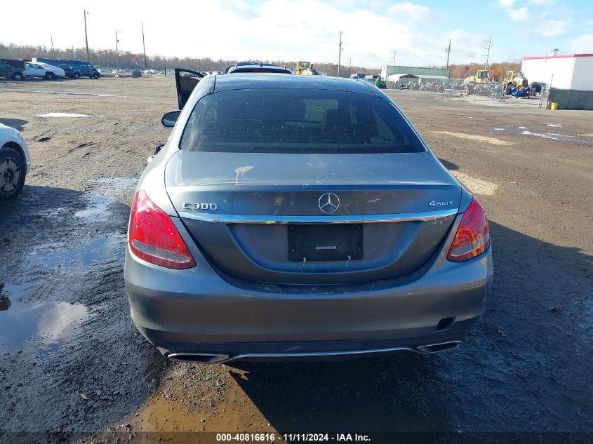 2017 Mercedes-Benz C-Class C 300 VIN: 55SWF4KB5HU197404 Lot: 40816616