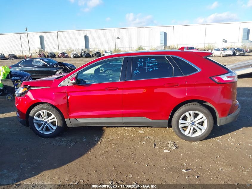 2020 Ford Edge Sel VIN: 2FMPK4J91LBA33083 Lot: 40816620