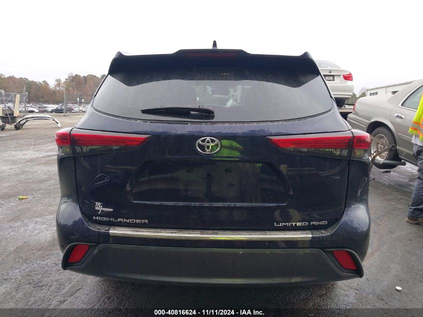 2023 TOYOTA HIGHLANDER LIMITED - 5TDKDRBH2PS016549