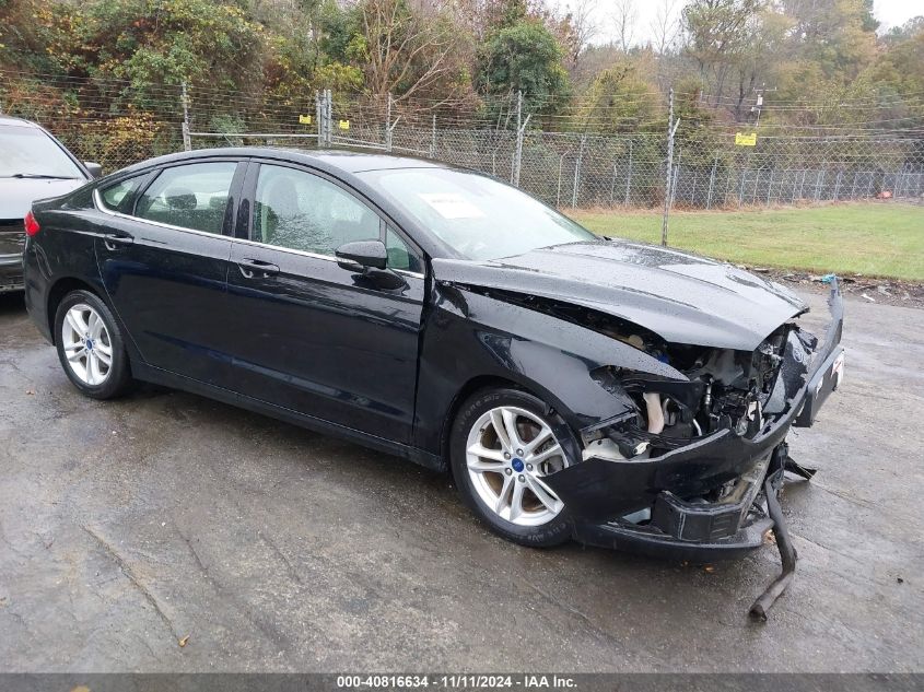 VIN 3FA6P0H79JR118207 2018 Ford Fusion, SE no.1