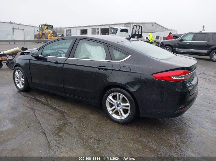 VIN 3FA6P0H79JR118207 2018 Ford Fusion, SE no.3