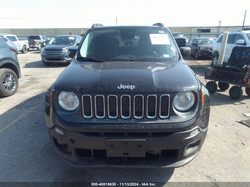 2016 Jeep Renegade Latitude VIN: ZACCJABT4GPE19741 Lot: 40816638