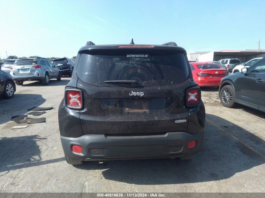 2016 Jeep Renegade Latitude VIN: ZACCJABT4GPE19741 Lot: 40816638