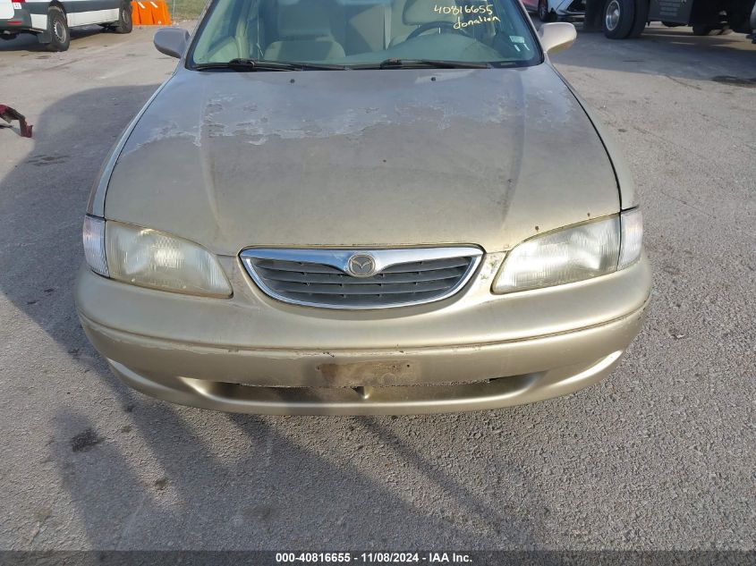 1998 Mazda 626 Dx/Lx VIN: 1YVGF22C3W5719720 Lot: 40816655