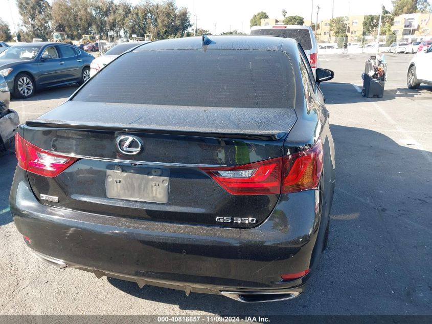 2015 Lexus Gs 350 VIN: JTHBE1BL8FA000692 Lot: 40816657