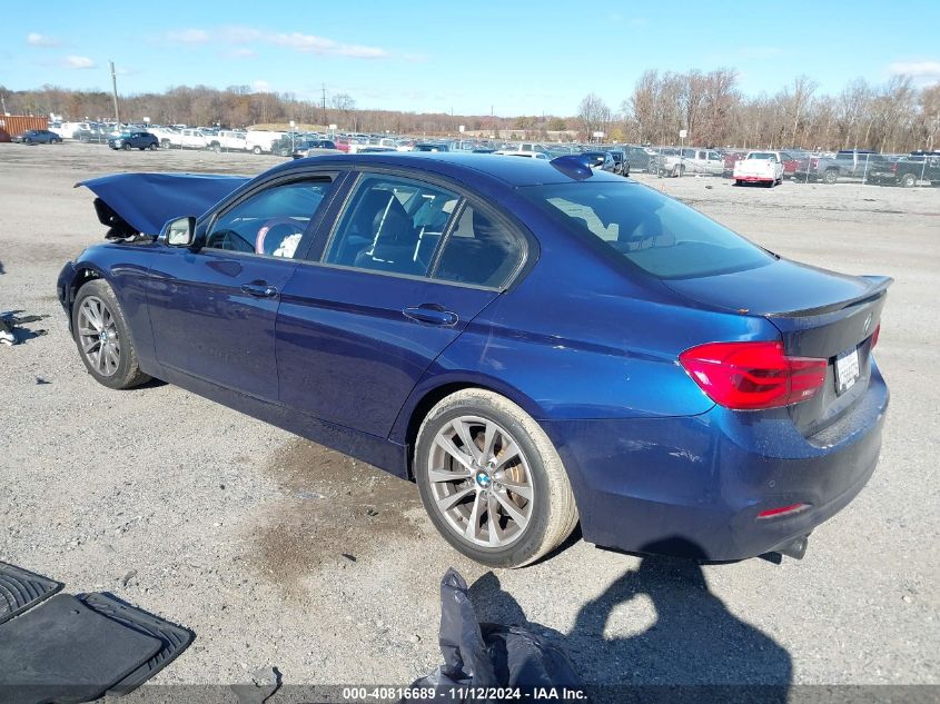 2018 BMW 320I VIN: WBA8A9C55JK622737 Lot: 40816689