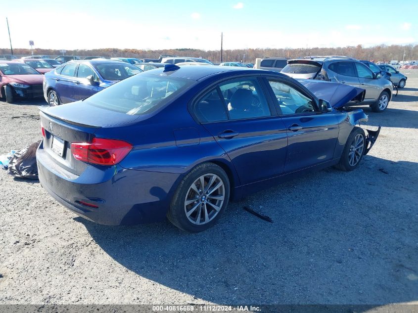 2018 BMW 320I VIN: WBA8A9C55JK622737 Lot: 40816689