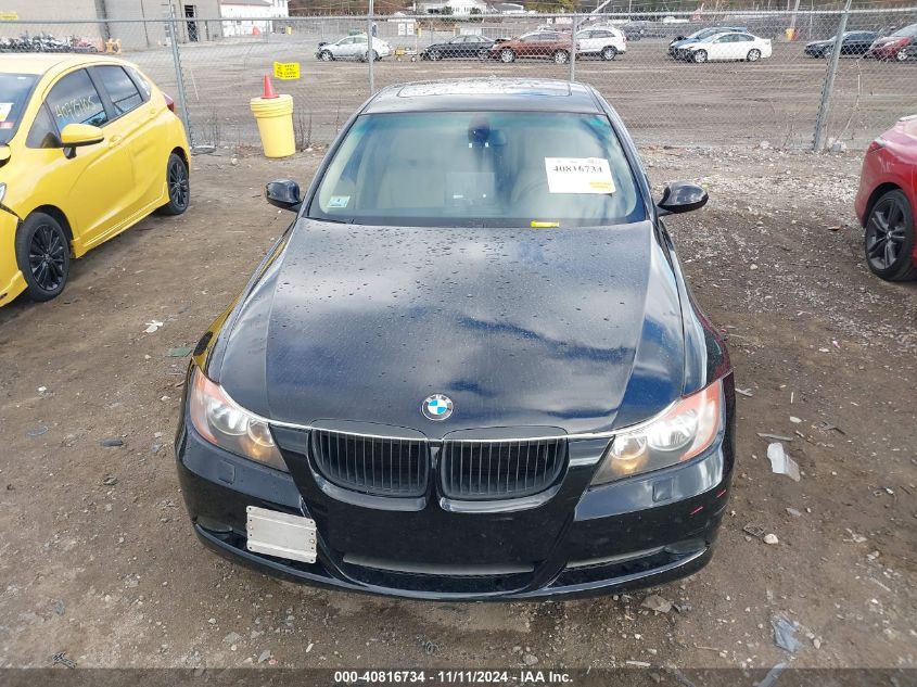 2007 BMW 328Xi VIN: WBAVC93577KX60270 Lot: 40816734