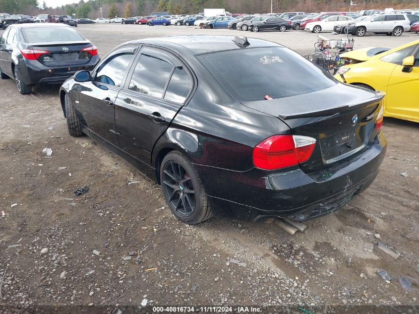 2007 BMW 328Xi VIN: WBAVC93577KX60270 Lot: 40816734