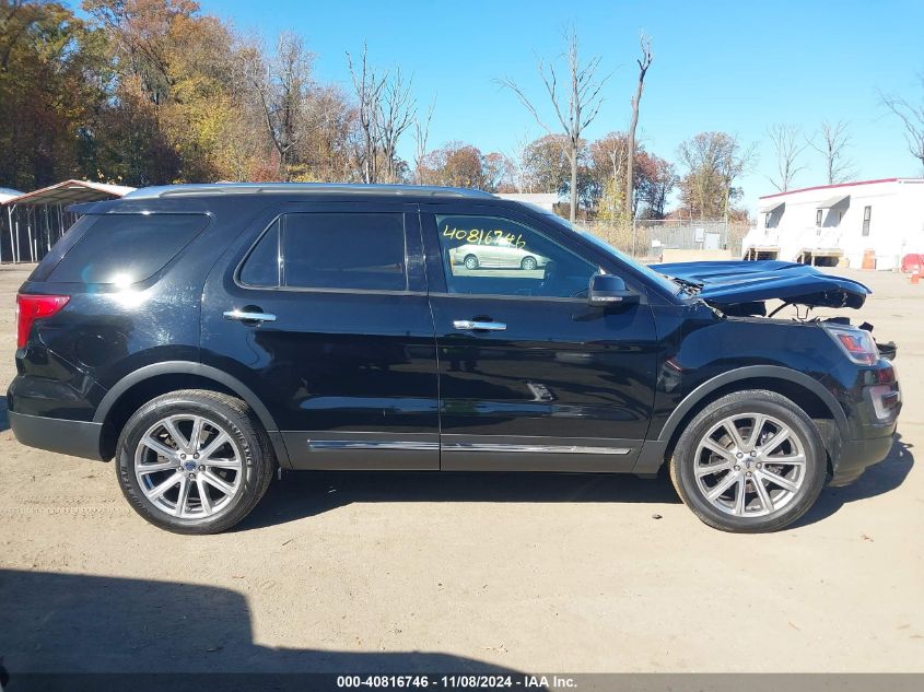 2017 Ford Explorer Limited VIN: 1FM5K8FH2HGC36465 Lot: 40816746