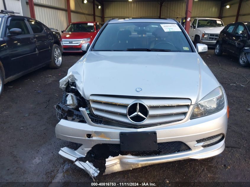 2011 Mercedes-Benz C 300 Luxury 4Matic/Sport 4Matic VIN: WDDGF8BB7BR155983 Lot: 40816753