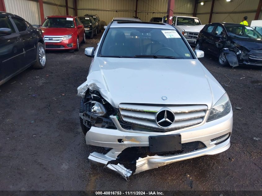 2011 Mercedes-Benz C 300 Luxury 4Matic/Sport 4Matic VIN: WDDGF8BB7BR155983 Lot: 40816753