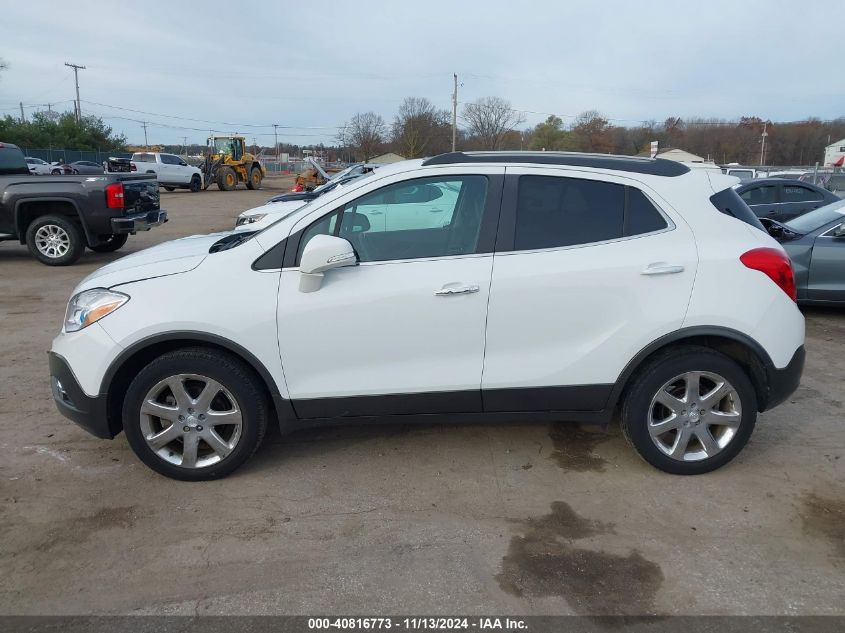 2016 Buick Encore Leather VIN: KL4CJGSB7GB612691 Lot: 40816773