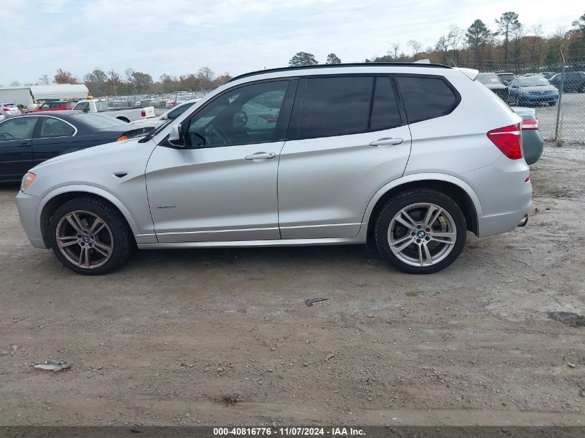 VIN 5UXWX9C57D0A24448 2013 BMW X3, Xdrive28I no.14