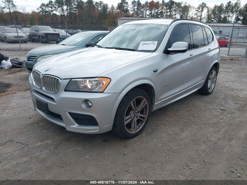 VIN 5UXWX9C57D0A24448 2013 BMW X3, Xdrive28I no.2