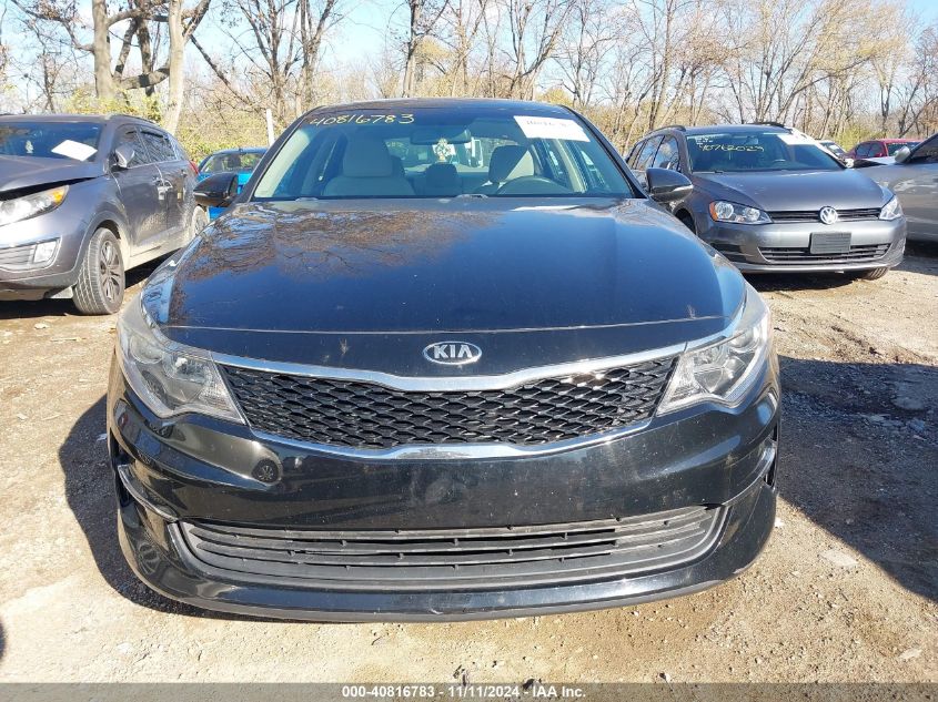 2016 Kia Optima Lx VIN: 5XXGT4L33GG103490 Lot: 40816783