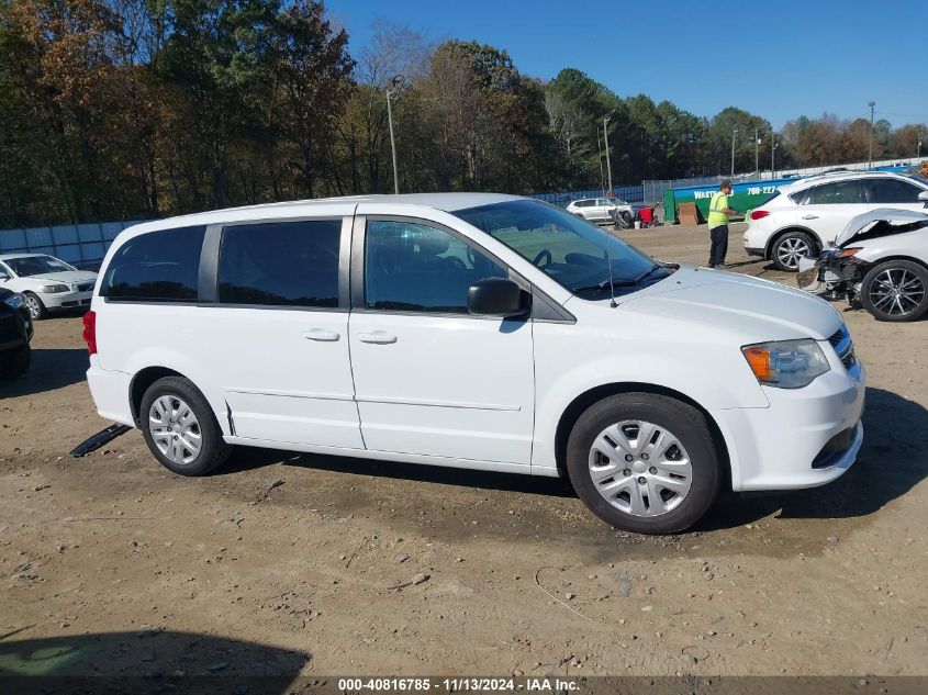 2015 Dodge Grand Caravan Se VIN: 2C4RDGBG4FR563694 Lot: 40816785