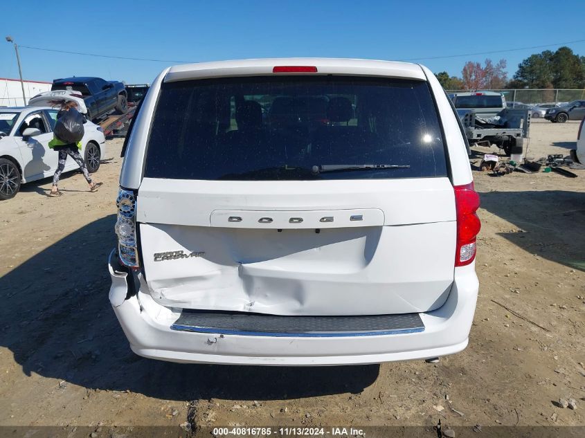 2015 Dodge Grand Caravan Se VIN: 2C4RDGBG4FR563694 Lot: 40816785