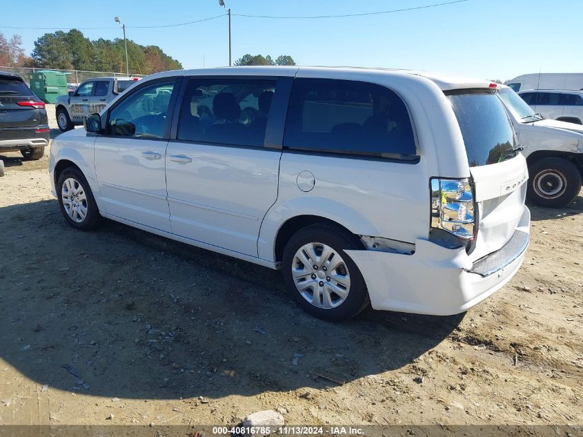 VIN 2C4RDGBG4FR563694 2015 Dodge Grand Caravan, SE no.3