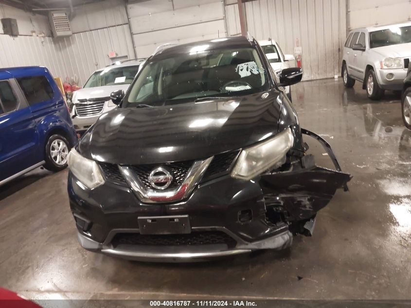 2014 Nissan Rogue Sv VIN: 5N1AT2MT3EC761280 Lot: 40816787