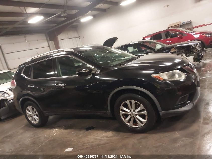 2014 Nissan Rogue Sv VIN: 5N1AT2MT3EC761280 Lot: 40816787