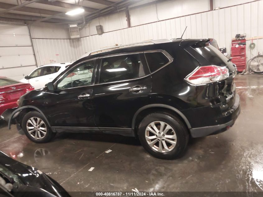 2014 Nissan Rogue Sv VIN: 5N1AT2MT3EC761280 Lot: 40816787